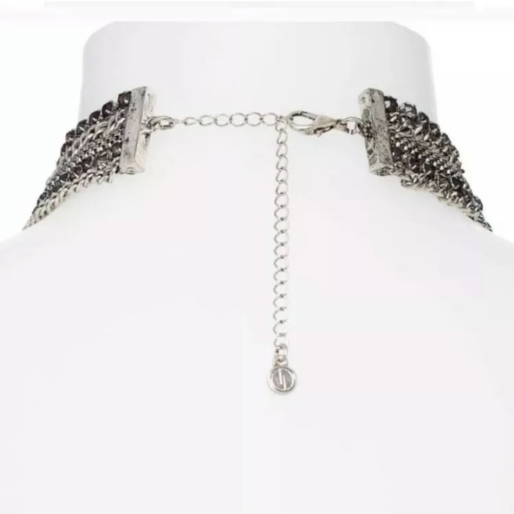 DYLANLEX SVAROVSKI CRYSTAL STATEMENT NECKLACE - Picture 5 of 5